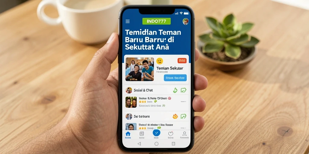 Antarmuka aplikasinya yang menarik dan fitur Teman Sekitar yang mudah digunakan.