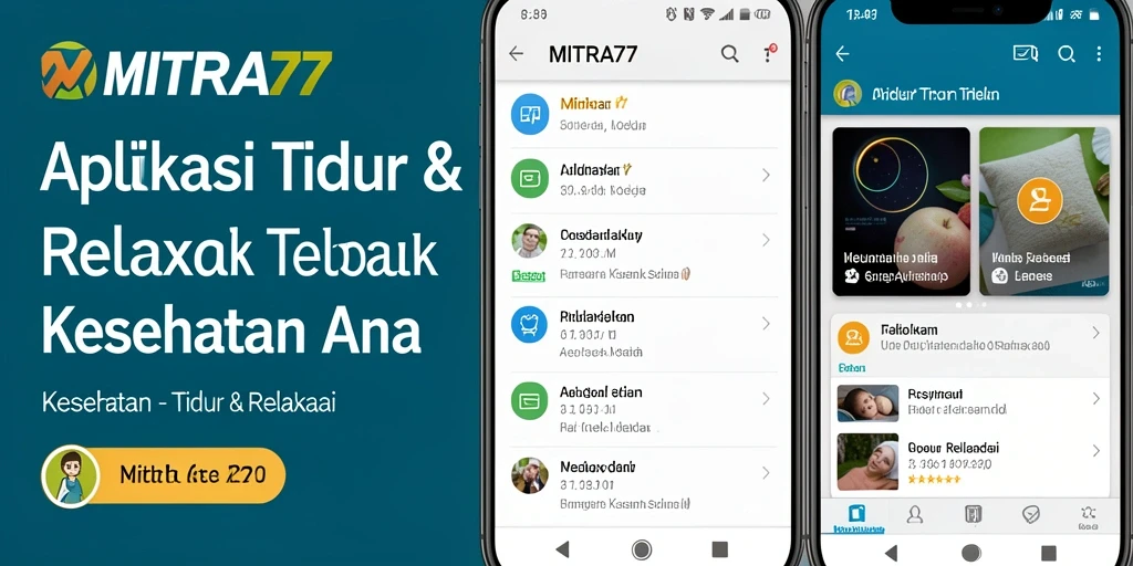 Antarmuka pengguna aplikasi MITRA77 yang sederhana dan intuitif.